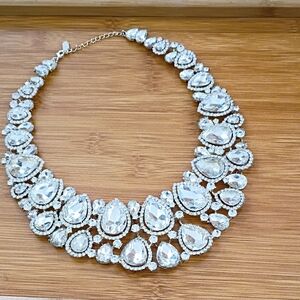 Sophicated Natasha Diamond Rhinestone Necklace